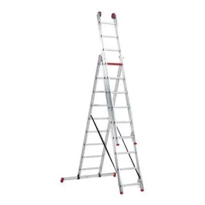 Altrex reformladder All Round 3x9 treden – kavel bij Openbare Verkopen, Ruddervoorde
