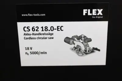 Flex Accu cirkelzaag – kavel bij Openbare Verkopen, Ruddervoorde