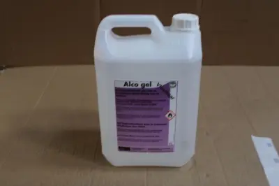 4 x Vloeibare Alcoholgel (5L) – kavel bij Openbare Verkopen, Ruddervoorde