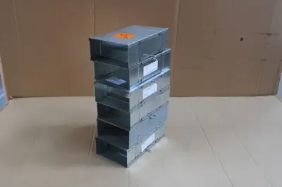 6 x Mecano terugslagklep horiz. 55x110 – kavel bij Openbare Verkopen, Ruddervoorde
