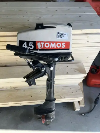4,5 PK buitenboordmotor, Tomos – kavel bij Onlineveilingmeester, Kootstertille