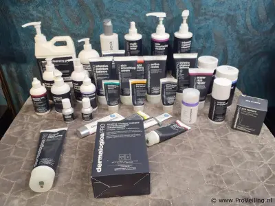 Partij gezichtsverzorgingsproducten o.a. Dermalogica PRO Gezichtsreiniger active clay cleanser – kavel bij ProVeiling, Rotterdam