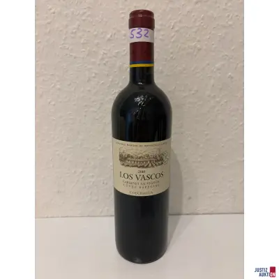 Los Vascos Cabernet Sauvignon Cuvee Especial – kavel bij Justiz-Auktion, Leipzig