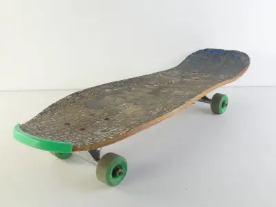 Originele SMA (Santa Monica Airlines) Natas Kaupas "Panther 3" Skateboard (1987) – Volledig Originele Survivor Setup! – kavel bij De Kringwinkel, Heverlee