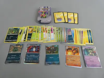 50 Pokémon in klein blik – kavel bij De Kringwinkel, Diest