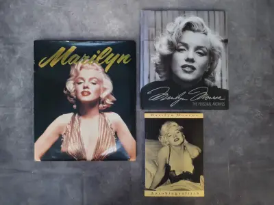 Boek: Marilyn Monroe verzamelaars pakket – kavel bij De Kringwinkel, Gent