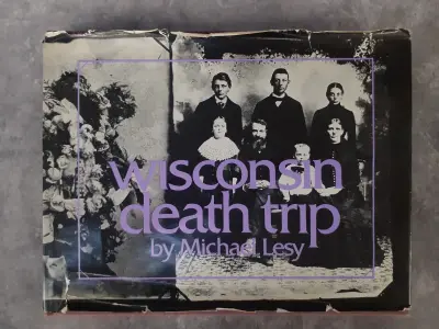 Boek: Wisconsin Death Trip – kavel bij De Kringwinkel, Gent