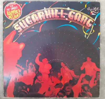 Vinyl: Sugar Hill Gang – kavel bij De Kringwinkel, Gent