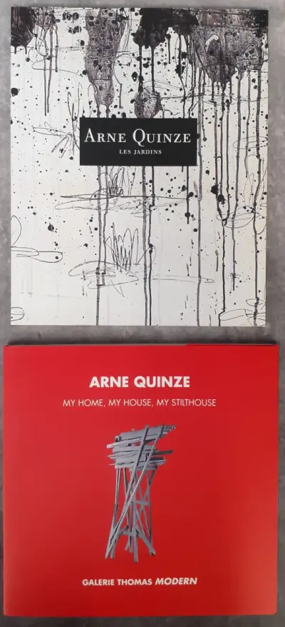Boek: Duo van Arne Quinze kunstboeken – kavel bij De Kringwinkel, Gent