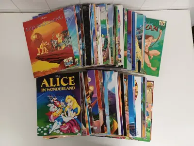 Groot lot Disney strips – kavel bij De Kringwinkel, Liedekerke