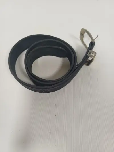 Calvin Klein leren riem - zwart – kavel bij De Kringwinkel, Ronse