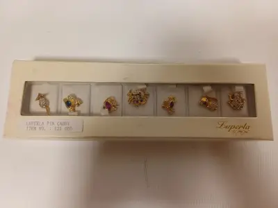 Luperla pinset met dierenmotief in originele geschenkdoos – kavel bij De Kringwinkel, Ronse