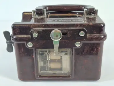 Vintage Heirman duivenklok (constateur) – kavel bij De Kringwinkel, Geraardsbergen
