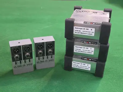 (5x) Diverse Inject box Behringer DI box – kavel bij Auctim, Aartselaar