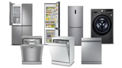 Set van 15 huishoudelijke apparaten - Samsung, LG, Miele – kavel bij Stocklear