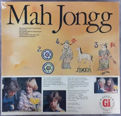 Bordspel: Mah Jongg – kavel bij De Kringwinkel, Gent