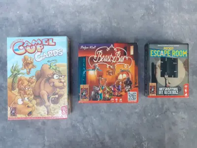 Bordspel: Trio van pocket spellen van 999 Games – kavel bij De Kringwinkel, Gent