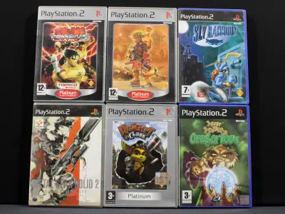 Lot PS2 Games [B] – kavel bij De Kringwinkel, Dilsen
