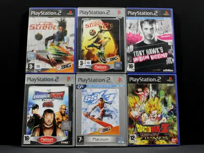 Lot PS2 Games [A] – kavel bij De Kringwinkel, Dilsen