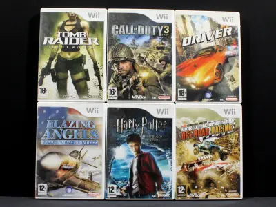Lot Wii games [B] – kavel bij De Kringwinkel, Dilsen