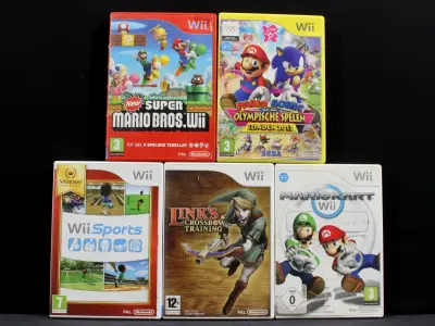 Lot Wii games [D] – kavel bij De Kringwinkel, Dilsen