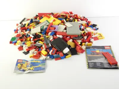 Grote partij vintage LEGO System en Technic – kavel bij De Kringwinkel, Heverlee