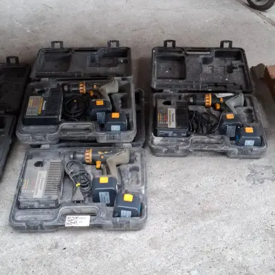 3x Accu schroefmachine, Panasonic – kavel bij Onlineveilingmeester, Smilde