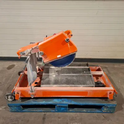 Steen-tafelzaagmachine - 600mm - 230V, Euro Shatal, TS351-45, 2015 – kavel bij Onlineveilingmeester, Heerenveen