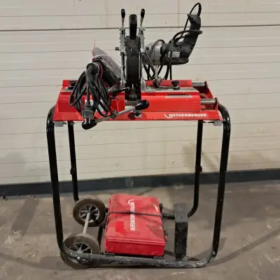 Stomplasapparaat 230V op transport onderstel, Rothenberger, Roweld P160 Saniline, 2019 – kavel bij Onlineveilingmeester, Heerenveen