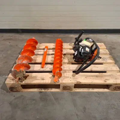 Grondboormachine 1-persoons - benzine, General Equipment, M240H, 2019 – kavel bij Onlineveilingmeester, Heerenveen