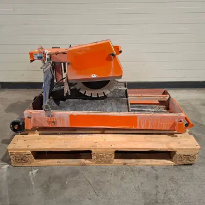 Steenzaag verstelbaar, Euro Shatal, TS351-45, 2021, L=600mm H=105mm/90° 80mm/45° 230V ~ – kavel bij Onlineveilingmeester, Heerenveen