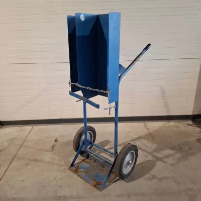 Gasfles steekwagen, Blauw – kavel bij Onlineveilingmeester, Heerenveen
