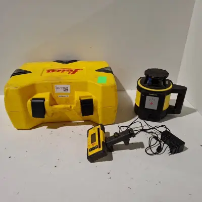 Roterende laser zelfstellend horizontaal, Leica, Rugby 810, 2016 – kavel bij Onlineveilingmeester, Heerenveen
