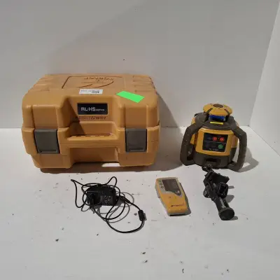 Roterende laser zelfstellend horizontaal Topcon, RL-H5A, bouwjaar 2019 – kavel bij Onlineveilingmeester, Heerenveen