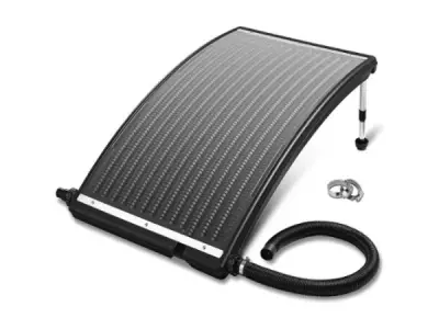 Solar zwembadverwarming 112 x 55 x 14 cm - antraciet – kavel bij XL Auctions
