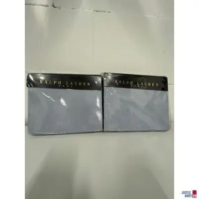V98/26 - 2x Ralph Lauren Oxford Blue Spannbetttuch 90x – kavel bij Justiz-Auktion, Frankfurt am Main
