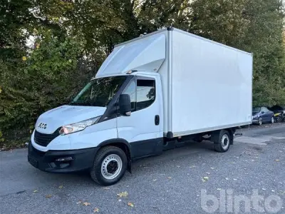 Koffer-LKW mit Ladebordwand Iveco Daily 35S14 (2021) – kavel bij Blinto, Gelsenkirchen