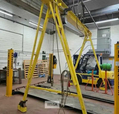 Werkplaatsportiek M2tx6m – kavel bij Belga Veilingen, Stad Gent