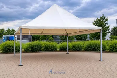 partytent 5 x 5 meter – kavel bij VH Auctions