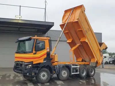 Renault K 480 Tipper 16m3 tipper Steel suspension Big-Axle Optibrake+ Euro 6 – kavel bij BAS World Auctions, Veghel