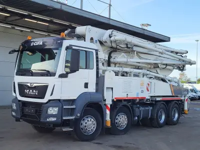 MAN TGS 41.460 Concrete pump CIFA K40C-PU1607 Pump 935hours! Big-Axle Steelsuspension Euro 6 – kavel bij BAS World Auctions, Veghel