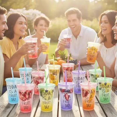 12 Stuks Drink cups today is a fruit day – kavel bij GSD Auctions, Zoeterwoude