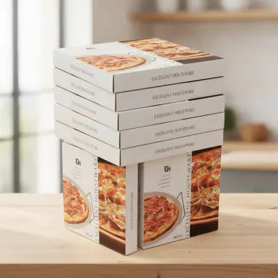 Set van 8x Excellent Houseware Pizza baksteen 33cm – kavel bij GSD Auctions, Zoeterwoude