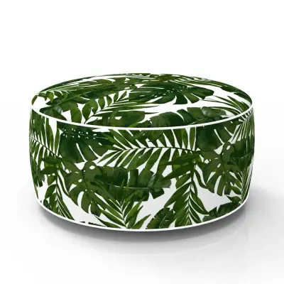 Tropic opblaasbare poef 53 cm – kavel bij GSD Auctions, Zoeterwoude