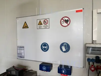 Whiteboard – kavel bij IVG, Mahlstetten