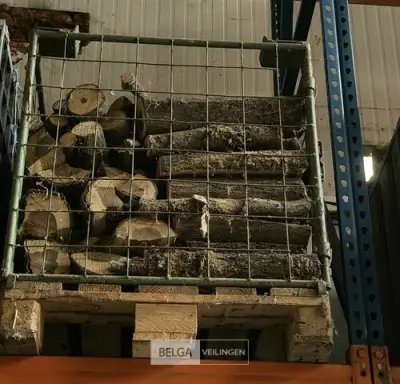 1 Palletbox hard hout – kavel bij Belga Veilingen, Lummen