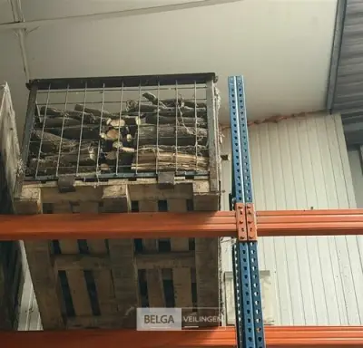 1 Palletbox hard hout – kavel bij Belga Veilingen, Lummen