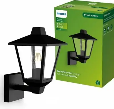 Philips wandlamp led 25W E27 220-240V 50/60Hz IP44 – kavel bij Belga Veilingen, Bree
