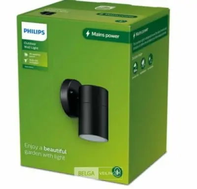 Philips wandlamp tuin led max 25W 220-240V 50/60Hz IP44 – kavel bij Belga Veilingen, Bree