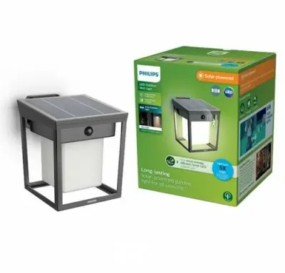 Philips wandlamp tuin led 250/20 lumen 3000k IP44 – kavel bij Belga Veilingen, Bree